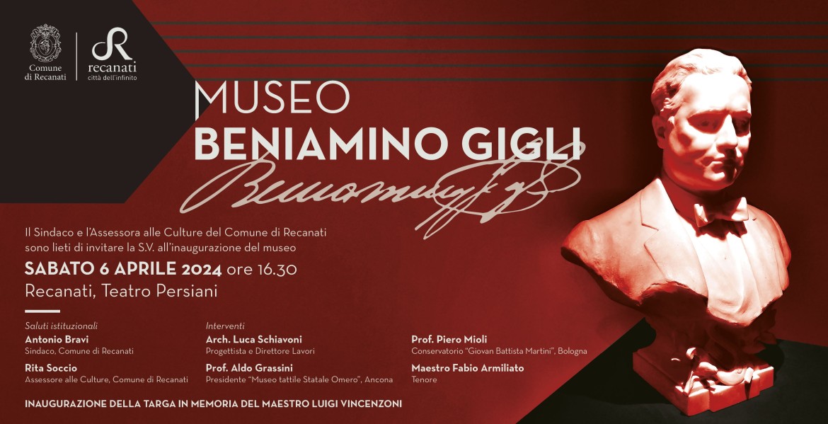 Inaugurazione Museo Beniamino Gigli